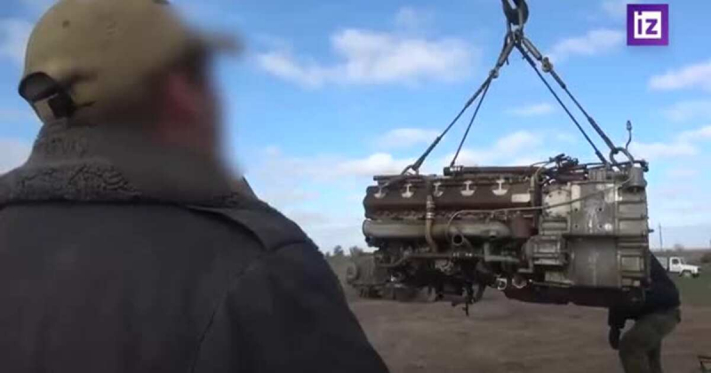"Известия" показали, как ремонтный батальон возвращает в строй технику