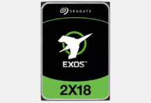 Seagate выпустила самый быстрый жёсткий диск в мире — 18 Тбайт и 554 Мбайт/с