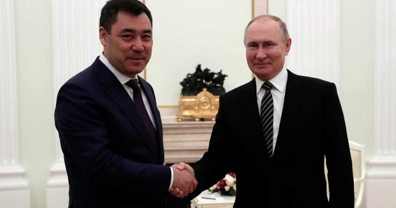 Путин поздравил президента Киргизии Жапарова с днем рождения