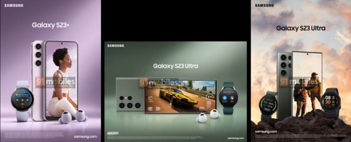 Samsung Galaxy S23 Plus и Galaxy S23 Ultra показались на свежих изображениях