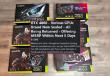 Спекулянты попали впросак с GeForce RTX 4080: карты у них никто не покупает, ведь они есть в магазинах