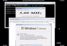 Windows 7 запустили на системе с 5-МГц процессором и 128 Мбайт памяти — загрузка заняла 28 минут