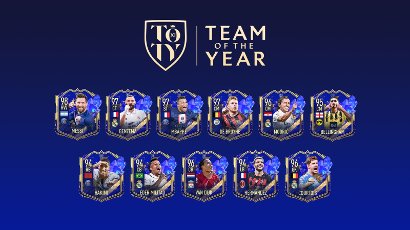 EA Sports представила состав Team of the Year