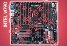 Материнская плата SuperMicro X13SWA-TF для HEDT-процессоров Intel Xeon Sapphire Rapids-WS показалась на фото