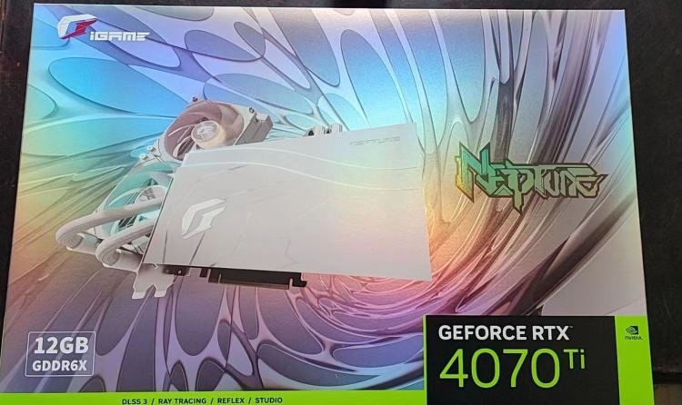 Видеокарты Colorful RTX 4070 Ti уже добрались до китайских магазинов, включая модель Neptune с жидкостным охлаждением