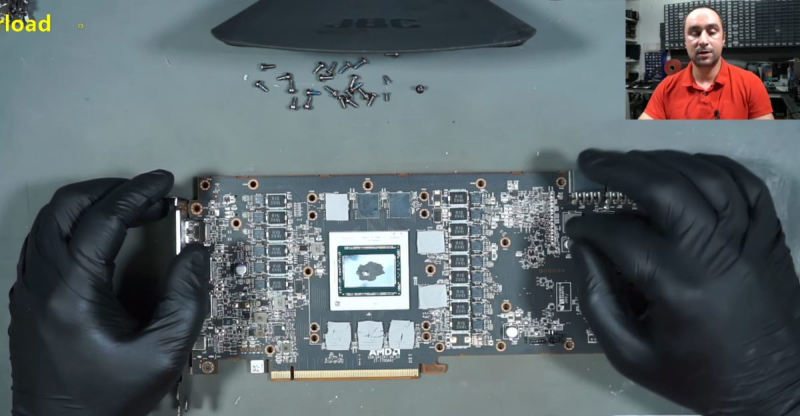 Загадка массового растрескивания GPU у видеокарт Radeon RX 6000 решена — в деле замешаны майнеры и нерадивый продавец