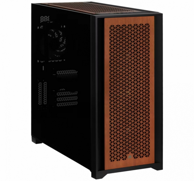 Corsair представила деревянные панели для компьютерных корпусов 4000D и 5000D