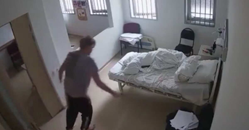 Западные СМИ показали кадры из палаты Саакашвили