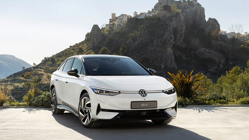 Volkswagen представила электрический седан ID.7 — потенциального конкурента для Tesla Model 3