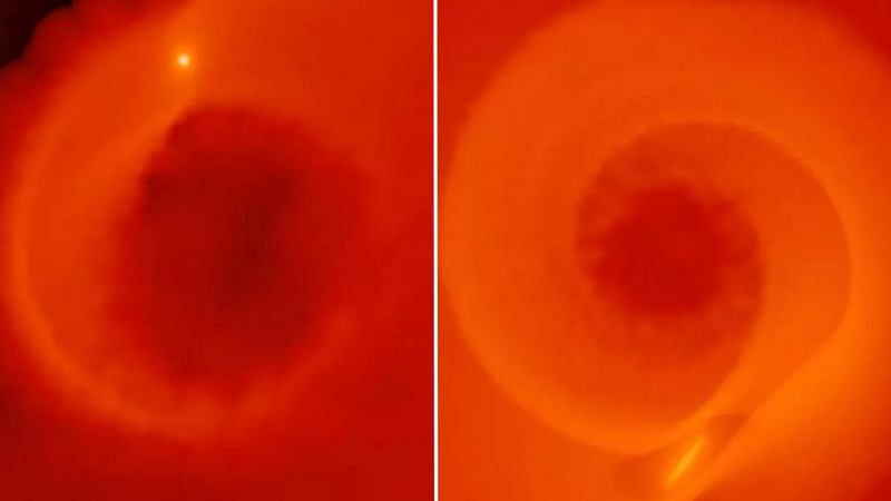 Гигантская планета попала в дисковый ад звезды и вызвала вспышку в триллион раз ярче мощнейшей солнечной