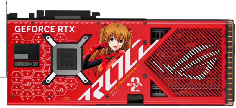 ASUS представила комплектующие серии ROG Strix EVA-02 Edition по мотивам аниме «Евангелион»