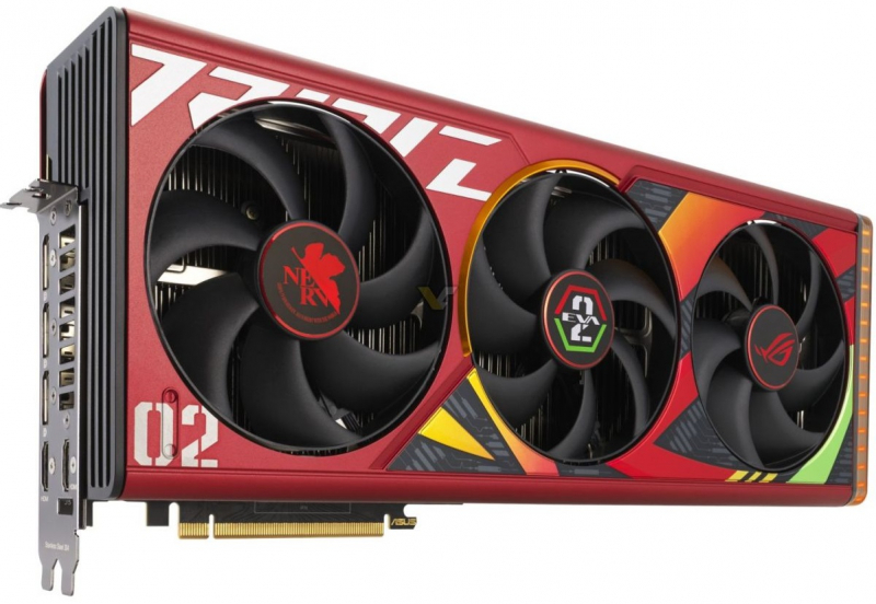 ASUS представила комплектующие серии ROG Strix EVA-02 Edition по мотивам аниме «Евангелион»