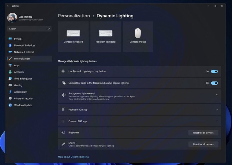 Microsoft показала, что добавит в Windows 11 осенью: поддержка passkey, управление RGB-подсветкой и улучшенный рукописный ввод