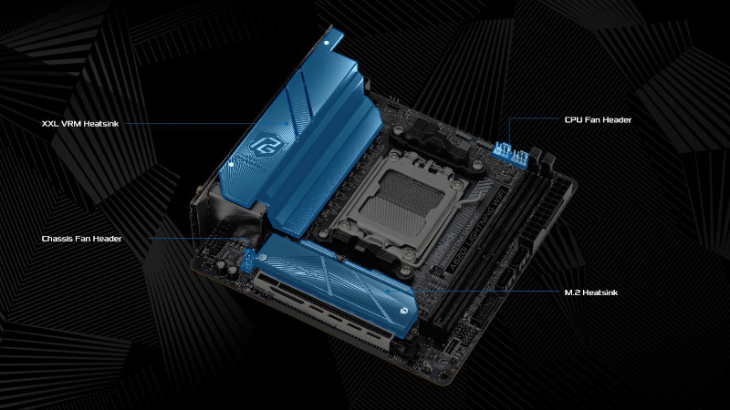 ASRock представила материнские платы B650I и A620I Lightning Mini-ITX с поддержкой DDR5-7200