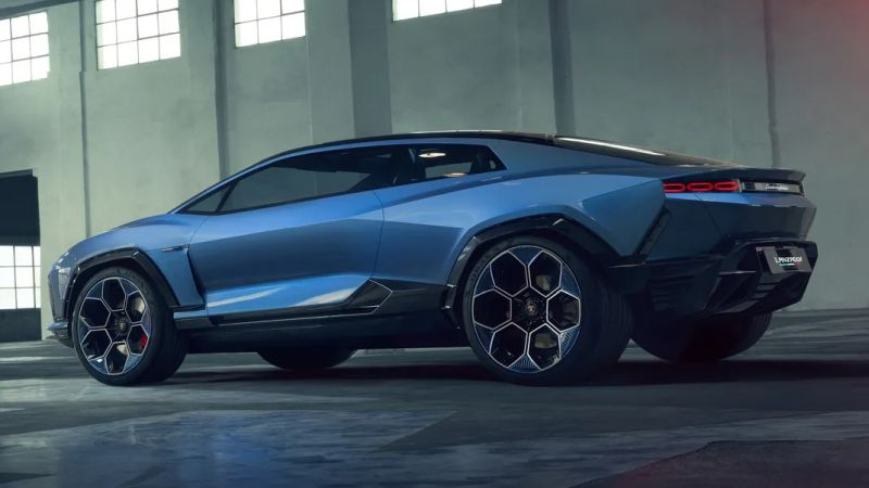 Электромобиль Lamborghini Lanzador способен выдать мегаватт пиковой мощности