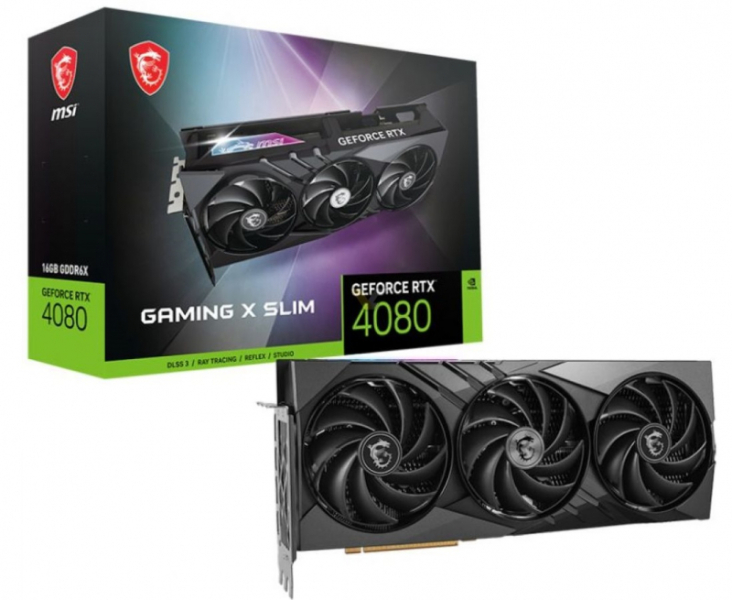 MSI представила &laquo;тонкие&raquo; трёхслотовые GeForce RTX 4080 и RTX 4090 Gaming Slim