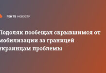 Подоляк пообещал скрывшимся от мобилизации за границей украинцам проблемы