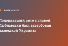 Подорвавший авто с главой Любимовки был завербован разведкой Украины