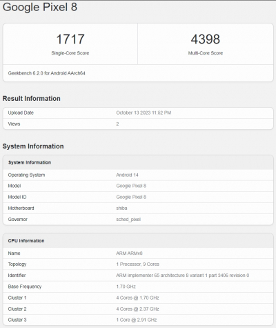 Google затруднила установку популярных бенчмарков на Pixel 8 и 8 Pro, чтобы не позориться результатами Tensor G3
