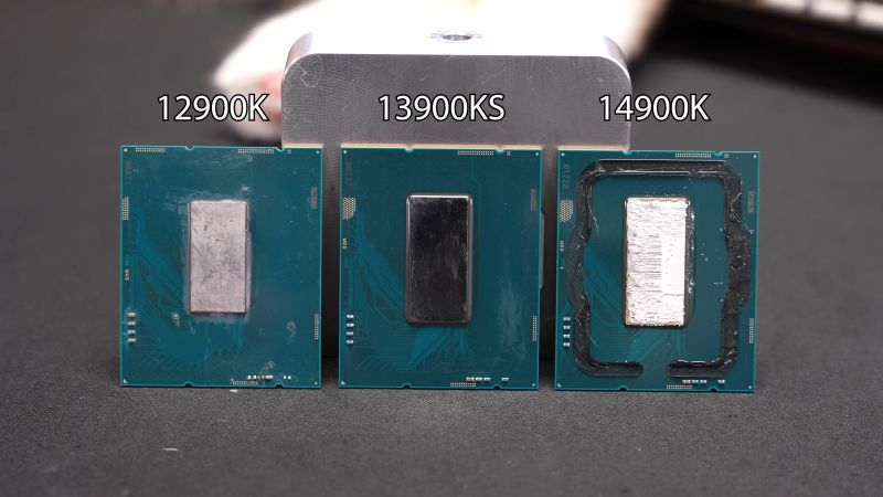 Скальпирование Core i9-14900K с заменой припоя на жидкий металл снизило нагрев на 12 градусов