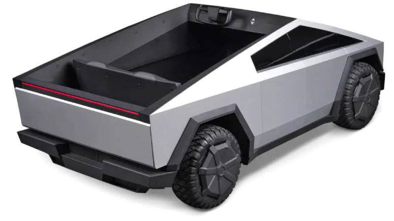 Tesla выпустила самый дешёвый Cybertruck за $1500 &mdash; с максимальной скоростью 16 км/ч 