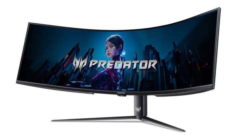 Acer представила огромный 57-дюймовый монитор Predator Z57 — двойное 4K, 120 Гц и MiniLED за $2500