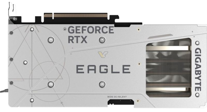 Gigabyte представила видеокарты GeForce RTX 4000 Eagle Ice 