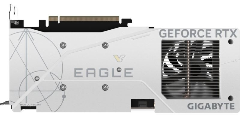 Gigabyte представила видеокарты GeForce RTX 4000 Eagle Ice 