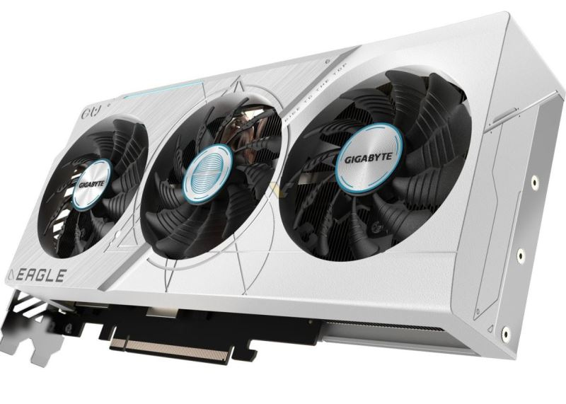 Gigabyte представила видеокарты GeForce RTX 4000 Eagle Ice 
