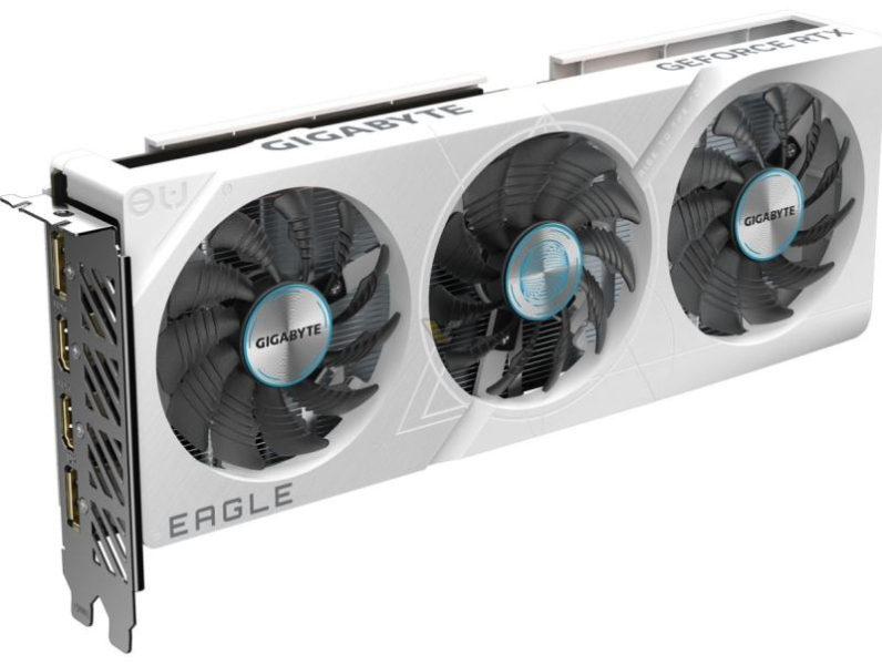 Gigabyte представила видеокарты GeForce RTX 4000 Eagle Ice 