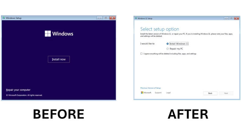 Microsoft переработала интерфейс установки Windows — впервые более чем за десятилетие
