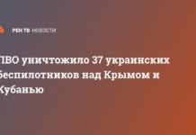 ПВО уничтожило 37 украинских беспилотников над Крымом и Кубанью