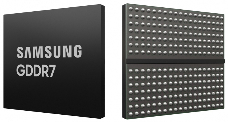 Samsung в феврале расскажет о самой быстрой в мире памяти GDDR7 &mdash; в 1,8 раза быстрее GDDR6X 