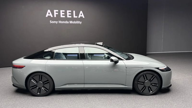 Sony показала электромобиль Afeela с управлением с помощью геймпада от PlayStation 5