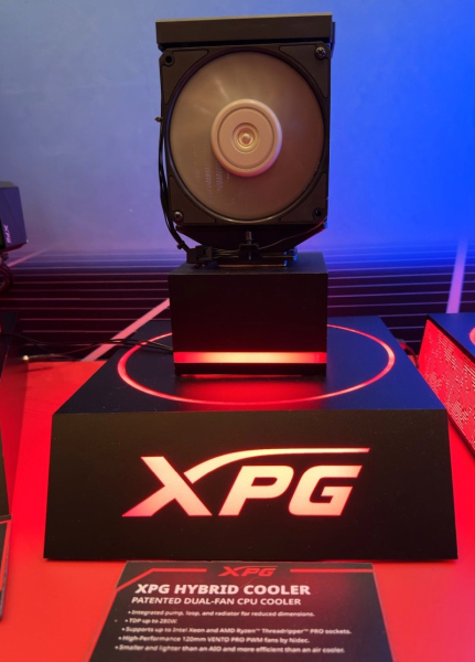 XPG показала компактный воздушно-жидкостный кулер для процессоров Intel и AMD с тепловыделением до 280 Вт
