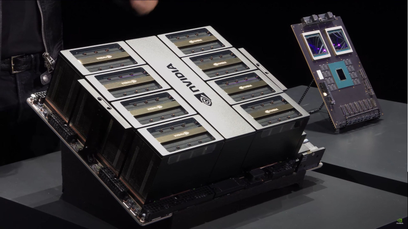 NVIDIA представила самый мощный процессор в мире&nbsp;&mdash; Blackwell B200, который откроет путь к гигантским нейросетям