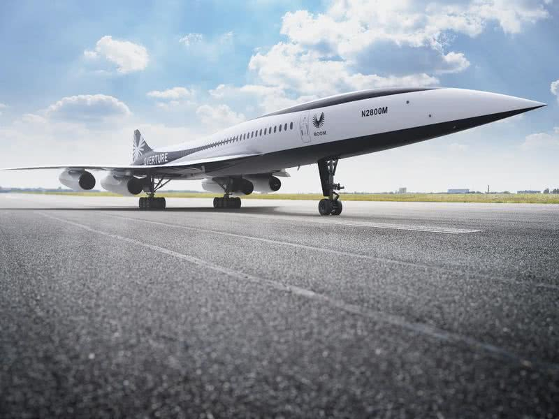 Прототип сверхзвукового пассажирского самолёта Boom Supersonic впервые взлетел