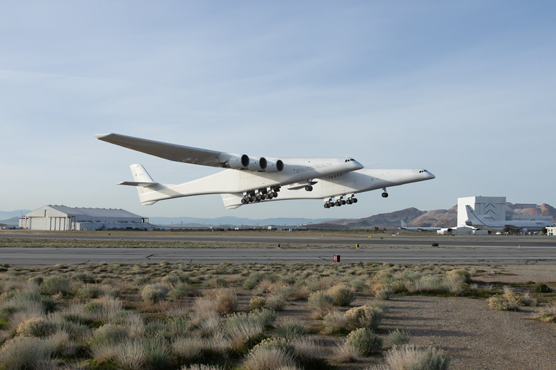 Stratolaunch впервые запустила прототип гиперзвукового планера Talon-A с двигателем