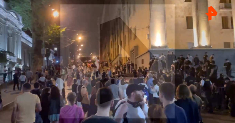 Экс-госминистр Грузии был задержан на митинге в Тбилиси