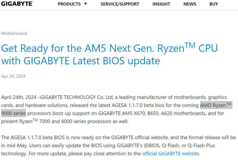 Ryzen 9000 — AMD определилась с названием будущей серии Socket AM5-процессоров