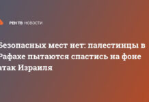 Безопасных мест нет: палестинцы в Рафахе пытаются спастись на фоне атак Израиля