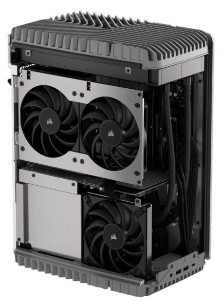 Corsair выпустила 22-литровый игровой ПК ONE i500 на базе Core i9-14900K и GeForce RTX 4090