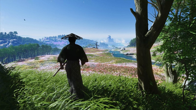 Ghost of Tsushima стала первой игрой, в которой генерация кадров AMD работает одновременно с Nvidia DLSS