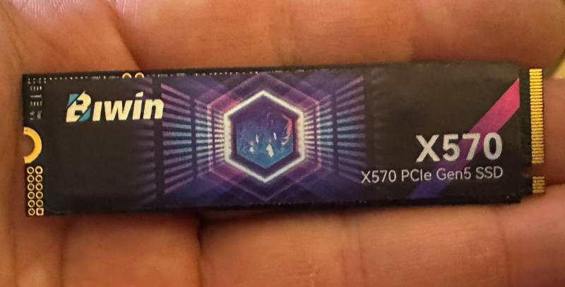 Biwin показала SSD с памятью YMTC и контроллером Maxio для PCIe 5.0 — он обещает быть быстрее SSD на Phison