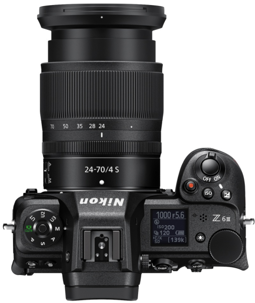 Nikon представила Z6 III — первую в мире камеру с частично многослойной матрицей