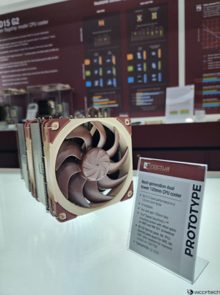 Noctua показала флагманский кулер NH-D15 G2 за $150, а также будущие вентиляторы и прототип кулера для суперчипа Nvidia GH200