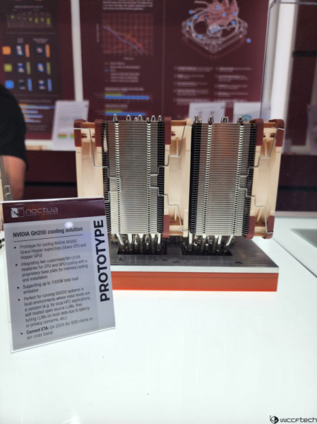 Noctua показала флагманский кулер NH-D15 G2 за $150, а также будущие вентиляторы и прототип кулера для суперчипа Nvidia GH200