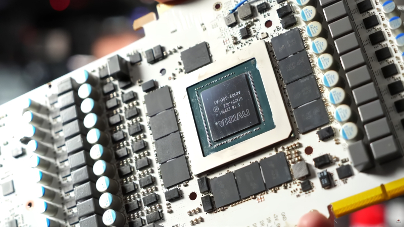 Энтузиасты сами собрали GeForce RTX 4090 Super&nbsp;&mdash; у неё плата от RTX 3090 Ti HOF OC Lab, чип AD102 и отборная память GDDR6X