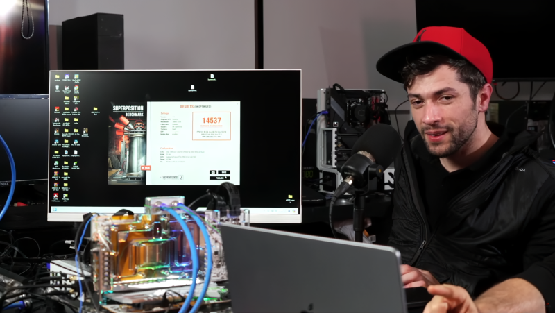 Энтузиасты сами собрали GeForce RTX 4090 Super&nbsp;&mdash; у неё плата от RTX 3090 Ti HOF OC Lab, чип AD102 и отборная память GDDR6X