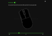 Razer добавила киберспортивным мышам динамическую чувствительность и поддержку движения под углом